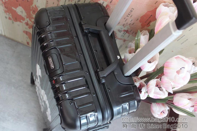 潮牌Suprmem聯名rimowa日默瓦 專櫃雙排萬向靜音飛機輪 航空7系鋁合金 拉箱/拉杆箱 20寸登機箱  xbt1140